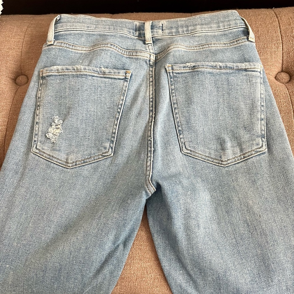 Agolde Sophie High Rise distressed Skinny Jeans 27